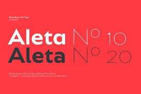 Пример шрифта Bw Aleta No 20 #1